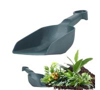 Pala tipo pala - PP grande 35,3 x 10,5 x 6,2 cm Leggero | Strumento manuale con impugnatura comoda, trapianto, scavo, per la coltivazione del suolo | Casa, asilo