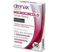 Paladin Pharma - Drenax Forte Microcircolo Total Body 30 Compresse - Integratore Per Il Microcircolo