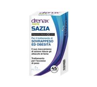 Paladin Pharma Drenax Forte Sazia - Integratore per il controllo del peso e della fame, 45 compresse