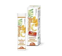 Paladin Pharma Sanavita - Vitamina C Integratore, 20 Compresse Effervescenti