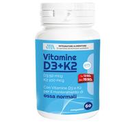 PALADIN PHARMA SpA Integratore Sanavita Vitamina D3+K2 per le ossa, 60 compresse