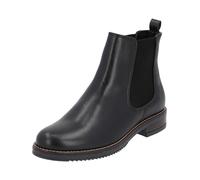 Palado Stivaletti Chelsea Boots Patmos - stivaletti alla moda da donna - Scarpe invernali in pelle - eleganti stivali invernali con tacco, Nero , 38 EU