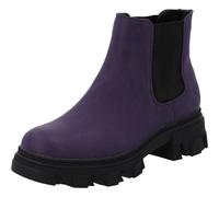 Palado Chelsea Boots Paros - Stivaletti alla moda da donna - comode scarpe invernali per autunno e inverno - eleganti stivali invernali con tacco, Viola, 40 EU