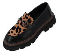 Palado Loafer Alyndra - Scarpe basse da donna alla moda, comode, Black Camel., 37 EU
