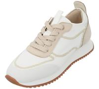 Palado Sneaker da donna Enran, scarpe da ginnastica alla moda dal look sportivo, eleganti e confortevoli, combinabili in modo versatile, Oro bianco., 40 EU