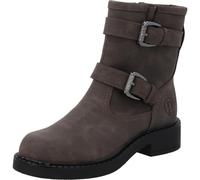 Palado Stivaletti da donna Balesina - design elegante con fibbie alla moda - pelle PU di alta qualità - robusta suola in TPR - sfoderati per tutti i giorni e le mezze stagioni, talpa, 36 EU