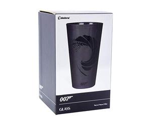 Paladone 007 James Bond - Bicchiere da bere nero, 450 ml