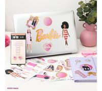 Paladone Barbie Gadget Decalcomanie - Decorare con divertenti accessori adesivi Barbie - 22 decalcomanie