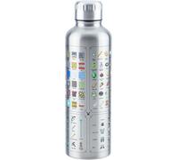 Paladone Borraccia Minecraft - Bottiglia da Viaggio, Inossidabile, 470ml