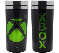 Borraccia XBOX Tazza Termica Ufficiale, Mantiene le Bevande Calde & Fredde, Regalo Originale per Gamer, 450ml