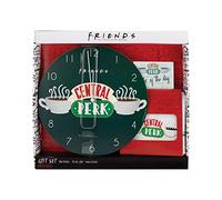 Paladone Central Perk - Set regalo con asciugamano in tessuto, orologio da parete e blocco note, multicolore, taglia unica