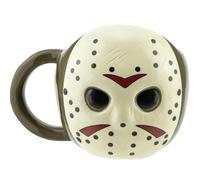 PALADONE FRIDAY THE 13TH "JASON VOORHEES" SHAPED MUG TAZZA CAFFÈ CERAMICA 500ML
