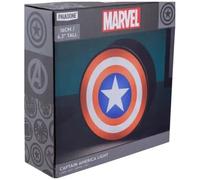 Paladone Gadget Gaming Lampada CAPTAIN AMERICA BOX LIGHT