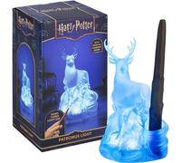 Paladone Harry Potter - Luce Patronus a forma di cervo con bacchetta e telecomando, prodotto con licenza ufficiale Wizarding World, regalo da collezione alimentato a batteria, decorazione per la casa