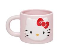 Paladone Hello Kitty - Tazza da caffè in ceramica con licenza ufficiale Sanrio, 400 ml, grande tazza da caffè in ceramica per tè e cioccolata calda, regalo Kawaii per ragazze, donne, adolescenti