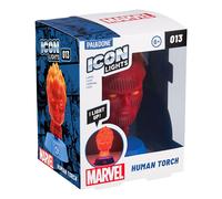 Paladone Human Torch Icon Light, 13 cm Size, Red