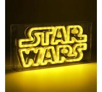 PALADONE LAMPADA DA TAVOLO/MURO STAR WARS LOGO LED NEON LIGHT 30cm 3D UFFICIALE