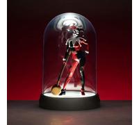 PALADONE LAMPADA DC COMICS HARLEY QUINN LED MULTICOLORE JOKER 20 CM NUOVA