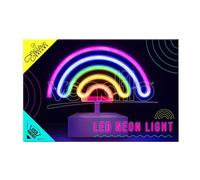 Merchandising Emporium: Paladone - Rainbow Led Neon Standing Light