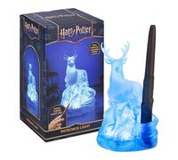 Paladone, Lampada Patronus di Harry Potter a forma di cervo con telecomando a bacchetta, prodotto ufficiale Wizarding World, da collezione, alimentato a batteria, decorazione per la casa