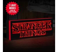 Paladone Lampada Ufficiale Stranger Things Logo Light Pulsing 30Cm Wide Led