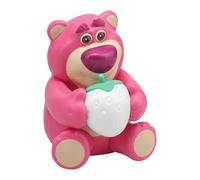 Paladone Lotso Huggin Bear GloBuddies luce cambia colore alla fragola, lampada LED 3D con licenza ufficiale Disney Toy Story, regalo alimentato a batteria per fan