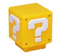 Luce e Suoni Super Mario Nightlight with Sound Question Block 8 cm