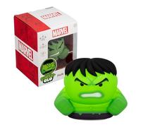 Paladone Marvel Hulk SquishyGlo Rechargeable Silicone Night Light, 14,5 cm, timer 1-3 ore, 3 livelli di luminosità, licenza ufficiale