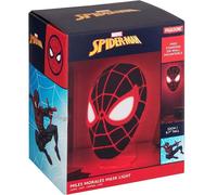 Paladone Marvel Spider-Man Miles Morales Mask Light Lampada Da Tavolo Applique A