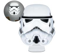 Paladone Maschera di Star Wars Stormtrooper, prodotto con licenza ufficiale Disney Star Wars, luce novità, alimentazione USB e a batteria, lampada da scrivania, lampada da parete, regalo