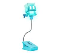 Paladone Minecraft Allay - Lampada da lettura con clip e cavo flessibile, con 3 modalità di illuminazione, alimentazione a batteria