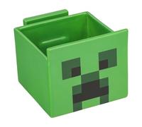 Paladone Minecraft Creeper ciotola per snack in ceramica con supporto per telefono, utensili da cucina con licenza ufficiale, regali per ragazzi, ragazze, bambini e adulti