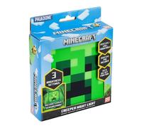 Minecraft Paladone Creeper Nachtlicht, Nachtlichtsensor-Funktion, tragbar, klebe