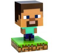 PALADONE MINECRAFT STEVE LIGHT ICONS BDP LAMPADA DA NOTTE 3D GIOCO LED PP6594MCF
