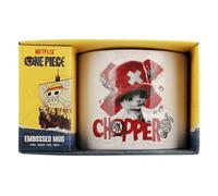 Paladone Tazza in Ceramica One Piece Chopper con Rilievi, 400 ml, Drinkware del Personaggio, Prodotto Ufficiale