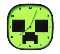 Paladone Orologio da Parete Minecraft Creeper - Orologio Silenzioso, Decalcomanie Minecraft