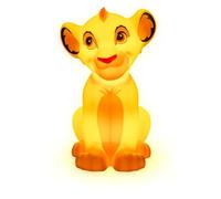 Paladone Simba 12720 - Luce a forma di 3D con licenza ufficiale Re Leone, luce notturna Disney per comodino, decorazione della camera dei bambini, funzionamento a batteria