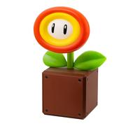 Paladone Super Mario - Lampada LED a forma di fiore di fuoco, con licenza ufficiale Nintendo, per giocatori, alimentata tramite USB, decorazione per la casa, idea regalo