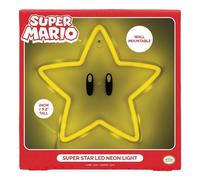 Paladone - Super Mario - Star Wall Mountable Led Neon Light