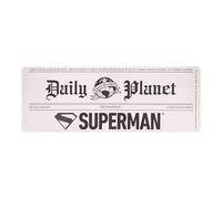 Paladone, Tappetino da scrivania con Daily Planet di Superman, con licenza ufficiale DC, tappetino per mouse in gomma antiscivolo, stile fumetto, per gioco, lavoro o navigazione, per casa e ufficio