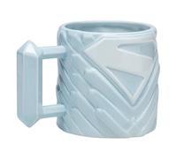 Paladone Tazza a forma di Superman, fortezza della solitudine, con licenza ufficiale DC Comics, tazza da caffè in ceramica, 650 ml, oversize per tè, cioccolata calda e altro ancora, regalo per