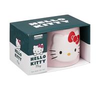 Paladone Hello Kitty - Tazza da caffè in ceramica con licenza ufficiale Sanrio, 400 ml, grande tazza da caffè in ceramica per tè e cioccolata calda, regalo Kawaii per ragazze, donne, adolescenti