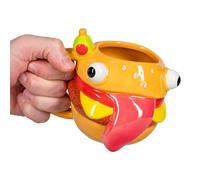 Paladone Fortnite Durrr - Tazza a forma di hamburger, 450 ml, con licenza ufficiale, in ceramica, per tè, cioccolata calda e altro, regalo per ragazzi
