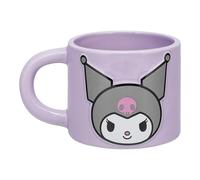 Paladone Kuromi Tazza viola, con licenza ufficiale Sanrio Hello Kitty & Friends 400 ml, grande tazza da caffè in ceramica per tè e cioccolata calda, regalo Kawaii per ragazze, donne, adolescenti