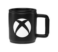 Paladone Tazza Logo XBOX Tazza da Caffè Ufficiale per Bevande Calde, Finitura Matte Nera, Regalo Novità per Gamers, 400ml (13.5 fl oz)