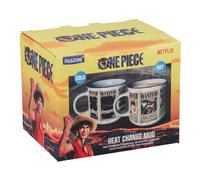 Paladone Tazza One Piece Wanted Straw Hat Pirates Heat Changing Mug 350ml, Prodo