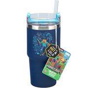 Merchandising Minecraft: Paladone (Bicchiere Con Cannuccia)