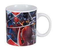 Paladone Tazza XL con licenza ufficiale Marvel, tazza da caffè in ceramica con collage di fumetti, adatta al microonde e alla lavastoviglie, 550 ml