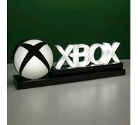 Paladone Lampada Xbox Icons Light – logo e scritta, modalità dinamica, bianca