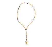 Palais du Rosaire Padre Pio Rosario su corda in legno di ulivo - Rosario corda - Culto cristiano in legno di ulivo, Legno